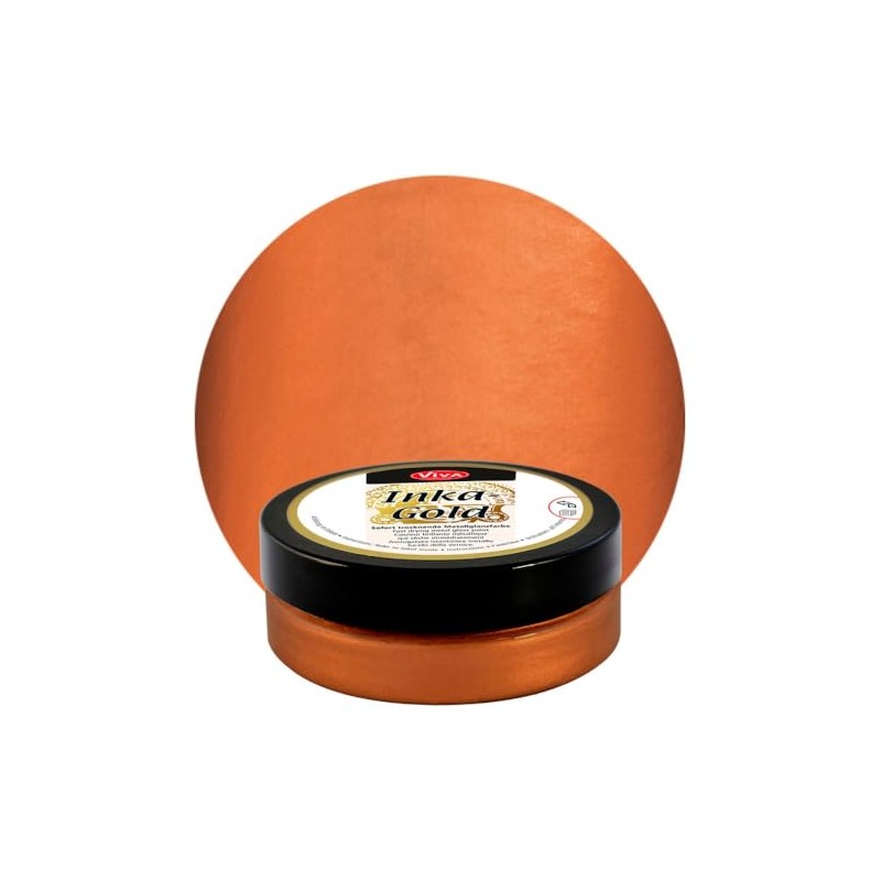 Viva Decor Copper-Inka Gold, Acrylic Multicolour, 7.11x7.11x3.17 cm