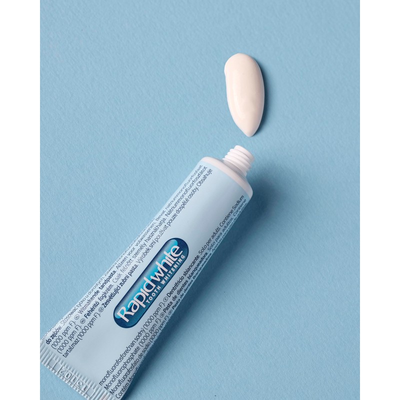 Rapid White Teeth Whitening Kit - Includes Accelerator (6ml), Bleach