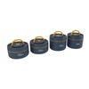 Bento Lunch Box Round with Lid Bag Leakage Proof Stainless