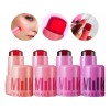 Favorbeauty Rubor Jelly Tint 4 Piezas Tonos Diferentes 4 Tonos
