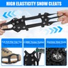 Ice Snow Cleats for Shoes and Boots,Snow Walk Traction Cleats