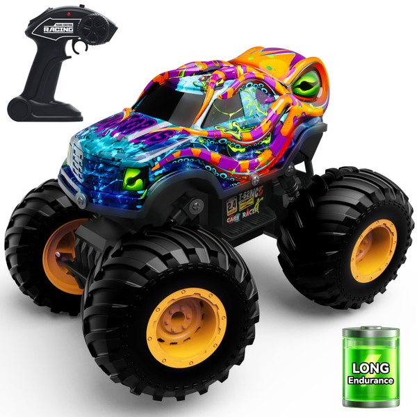 Kraken Monster Truck RC Car, Remote Control Car for Kids