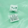Gateron KS-33 Low Profile 2.0 Jade Tactile Keyboard Switches,Light Green