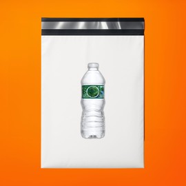 Pokanic Poly Mailers White Bags [Size #4] - [10" x 13"] x [10 Pack] 2 mil, Shipping Envelope Self-Sealing Envelopes Plastic Mailing Durable Water-Resistant Strong Adhesive Packing (10 Pack, #4)