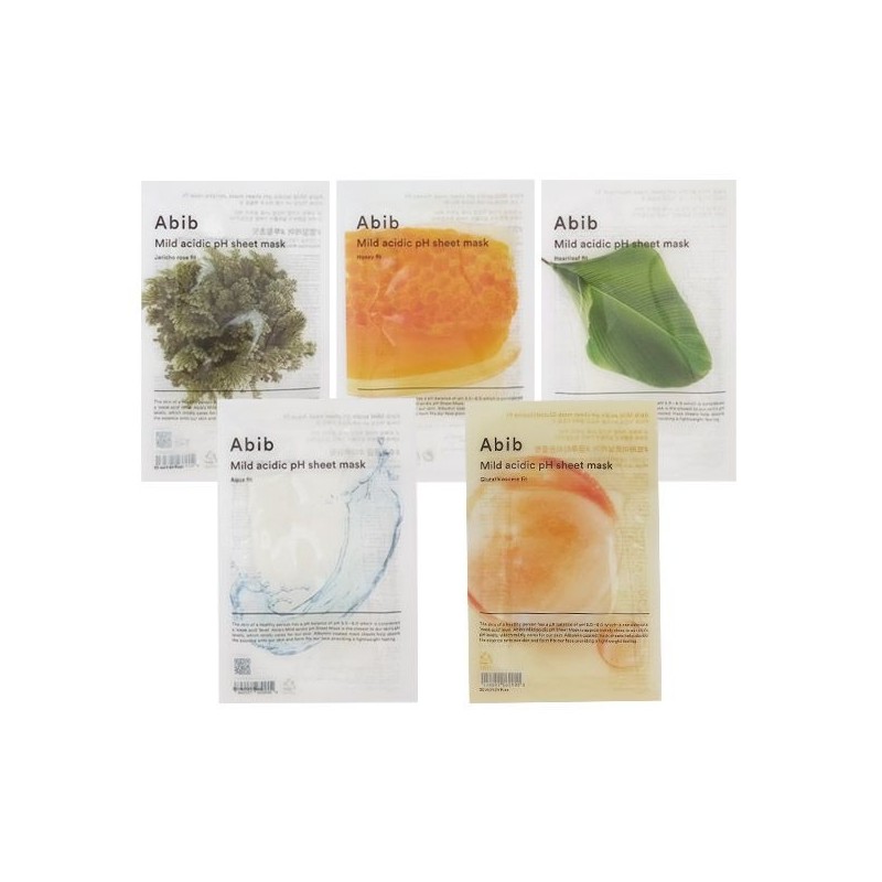 Aviv Mildly Acidic pH Sheet Mask 4_Aqua Fit 10 sheets