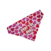 Woof You More Over the Collar Dog Bandana That Slips