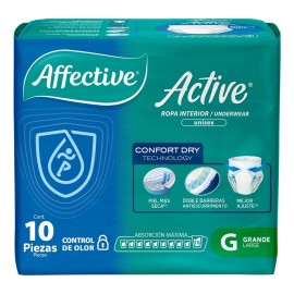 Ropa Interior Para Adultos Active Talla Grande Unisex Grande