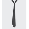 Musinsa Standard Wool-Like Narrow Solid Tie [Medium Gray]