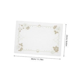 DOITOOL 1 Sheet Transparent Craft Cutting Mat Durable Self Healing Board for DIY Projects Sewing and Crafts Protects Surfaces from Damage for Engraving and Long Term Use