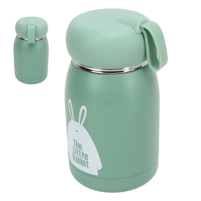 Children's Insulation Cup 12oz Double Wall Portable Rabbit Pattern Insulated