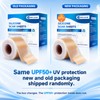 UPF50+ Silicone Scar Sheets with UV Protection(1.8”x 157" Roll 4M)