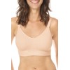 Amoena Womens Eliza Wire-Free Front Closure Pocketed Mastectomy Bra -