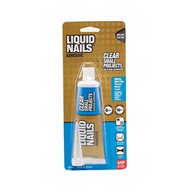 LIQUID NAILS 2.5 Oz. Clear Small Projects Multi-Purpose Adhesive Pack of 6 Pack of 6