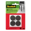 Scotch Felt Pads: 1 in. / 32-pack (Beige) [2-sets]
