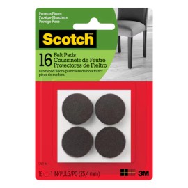 Scotch Felt Pads: 1 in. / 32-pack (Beige) [2-sets]