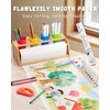 Payarma Paper Roll Dispenser for Kids Art Tabletop Easel with