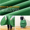 142cm Round Green Screen Backdrop Portable Green Screen Chair Background