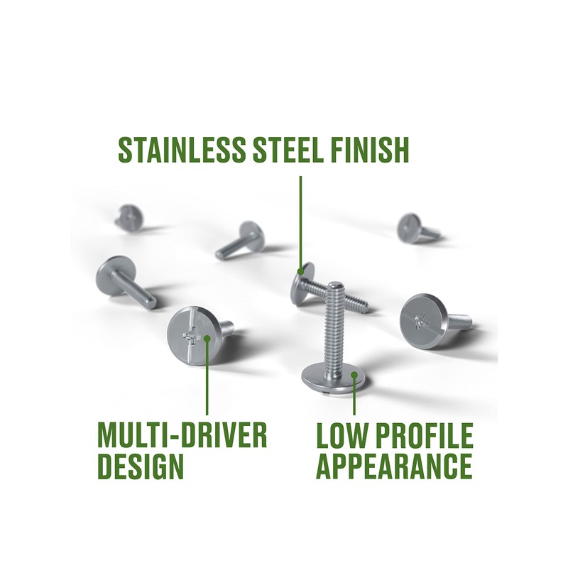 Hillman Group Combo Sidewalk Bolt, Hurricane Hardware, 100 Pieces, Rust-Resistant,