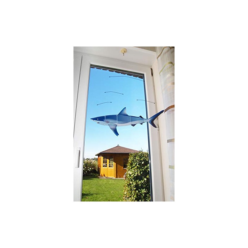 HQ HIGH QUALITY DESIGN Windspiration Ocean Mobile: Dolphin, UV-Resistant and