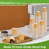 Kleemeiero Pack of 200 Paper Cups, 50 ml Disposable Cups
