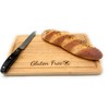 Gluten Free Engraved Wooden Chopping/Cutting Board for Coeliac, Celiac Kitchen.