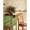 Chesapeake PUR44521B Ellyne Sand Postal Springtime Portrait Wallpaper Border