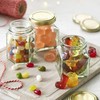 lakeland Small Square Presentation Gifting Jars & Lids 130ml x