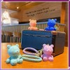 [AIXUAN] Cute Character Animal Keychain Decoration, Resin Car Strap, Couple