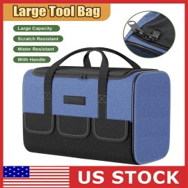Unbranded Multifunction Portable Hand Tool Bag Heavy Duty Big Canvas Storage Toolkit Case