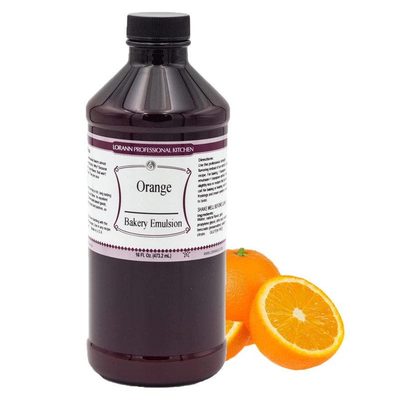 LorAnn Oils Orange Bakery Emulsion: True Essence, Ideal for Boosting