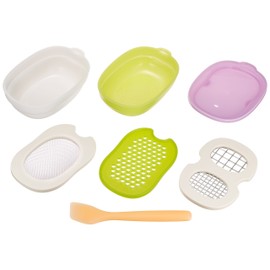 Combi Baby Label Baby Food Navigation Cooking Set, Approx. 5 Months and Up