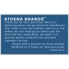 Athena Brands Cool Black PANTHER Face Patch Embroidered DIY Iron
