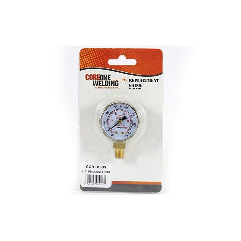 GAUGE 1.5in 0-100 PSI MODEL US-35