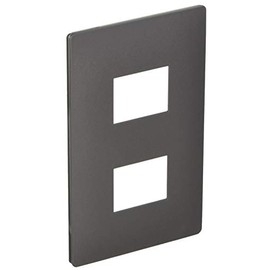 Panasonic WTL7002HK Outlet Plate for 2, Matte Gray