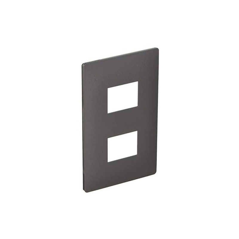 Panasonic WTL7002HK Outlet Plate for 2, Matte Gray