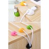 Phone Cord Holder for Desk,Cute Adhesive Cable Clips Holder,Car Home