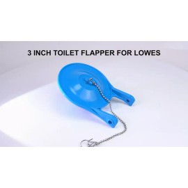 Lowes 2 pcs Toilet Flapper Replace Fit For Gerber 99-788 and Lowes AquaSouce Original