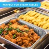 MontoPack Aluminum Foil Pans Half Size Roasting Chafing Pan |