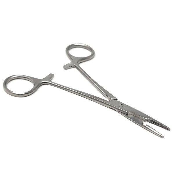 Olsen Hegar Needle Holder Driver Hemostat with Scissors and Locking