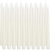 20pcs 10-inch iorvy Taper Candles Unscented and Smokeless, Long Burning 7-8 Hours Time for Daily, Wedding,Table,Fireplace