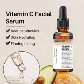 Vitamin C Facial Serum (3 Pack) – Hydrating, Moisturizing & Nourishing Skin Care for Women & Men, Ideal for Dry Skin, DIY or Daily Face Care