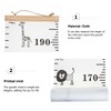 Kisangel Kids Growth Chart 20x200cm Cloth Wall Decal for Kids