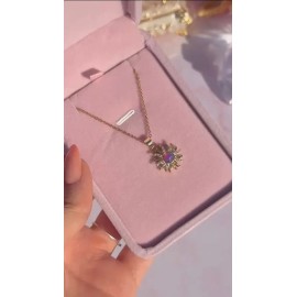 Collar Rapunzel Giratorio De Plata Mujer Opalo Kyra
