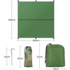 Ledeak Hammock Rain Fly Tent Tarp, 3m x 3m Shield