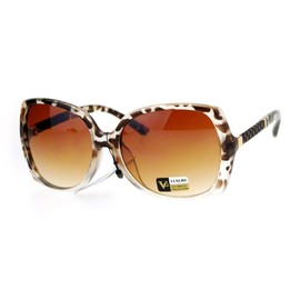 Womens Sunglasses Classic Square Designer Fashion Shades UV 400 Tortoise