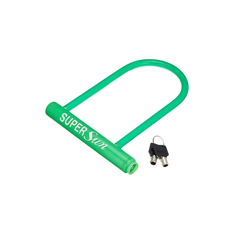 Bike Parts Center Bike Lock U-Lock Green 90159015