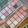 DEEPSUN 12색 블링&amp;매트 아이섀도우 팔레트+쉐딩+하이라이트, 09# 피치 애플, 1개 DEEPSUN