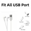 BFZDYQL Magnetic Universal USB Fast Charging Cable Cord for Massager,