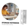 SHOWERORO 3Pcs Under Desk Laptop Holder Metal Mount Bracket for