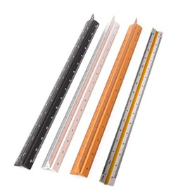 Vogueing 1:20 1:25 1:50 1:75 1:100 1:125 1:125 Plastic Triangle Ruler for Architects and Engineers - Multi-Colour